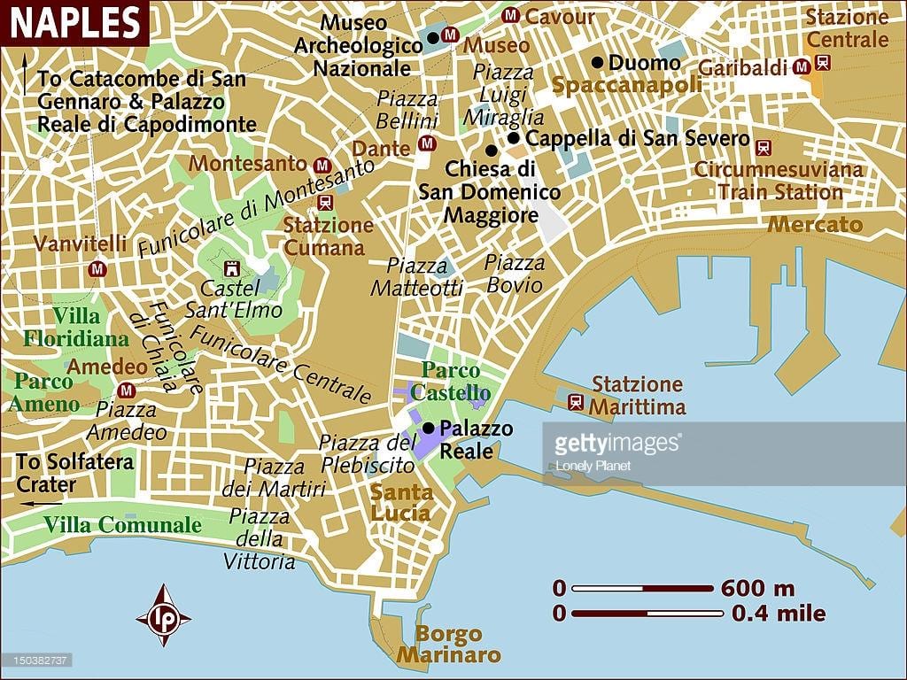 naples city χάρτης
