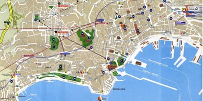 Napoli city χάρτης